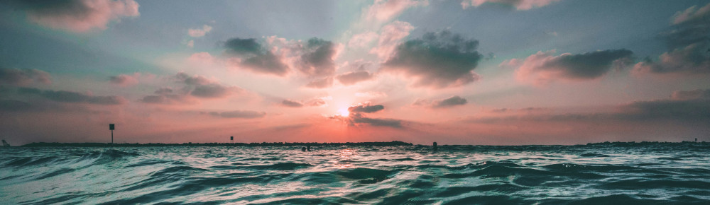 Witnesses at the Ocean by Sarah Rohrs Ocean and sky, photo by Joseph Barrientos