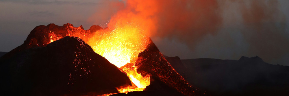 Last Day in Pompeii by Spencer Keene Volcano, photo by Toby Elliott