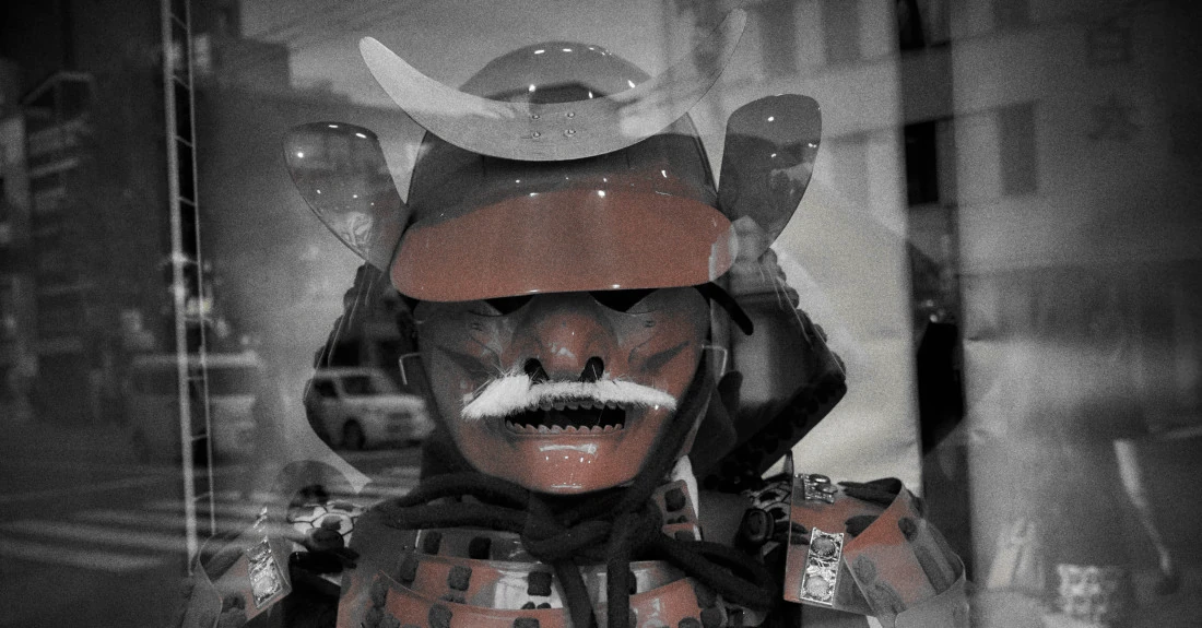 Red samurai, photo by Buddy AN