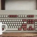 A mechanical keyboard