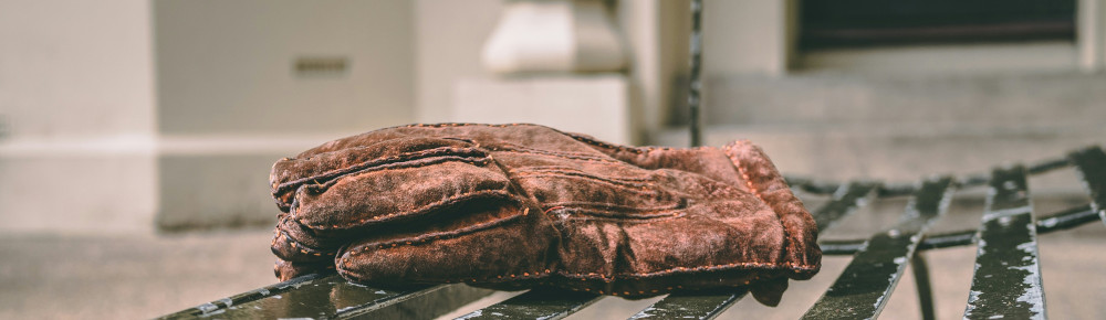 A glove, close up, photo by Matt Seymour